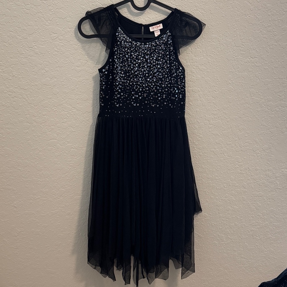 Cat & Jack Black Kids Dress